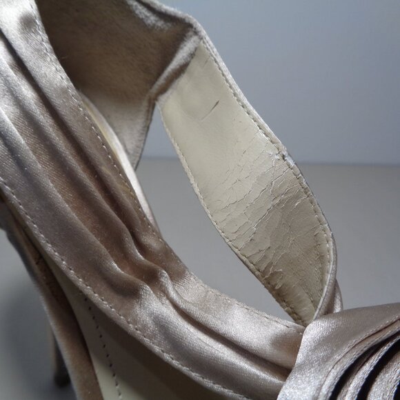 Enzo Angiolini Size 8.5 M / SLENDOR  / Satin / Heeled Sandals New Women's Shoes - Picture 16 of 16